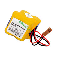 發那科 BR-2/3AGCT4A ConNector Brown備用電池