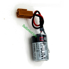 PLC Brown ER3V ConNector 3.6V JZSP-BA01備用電池